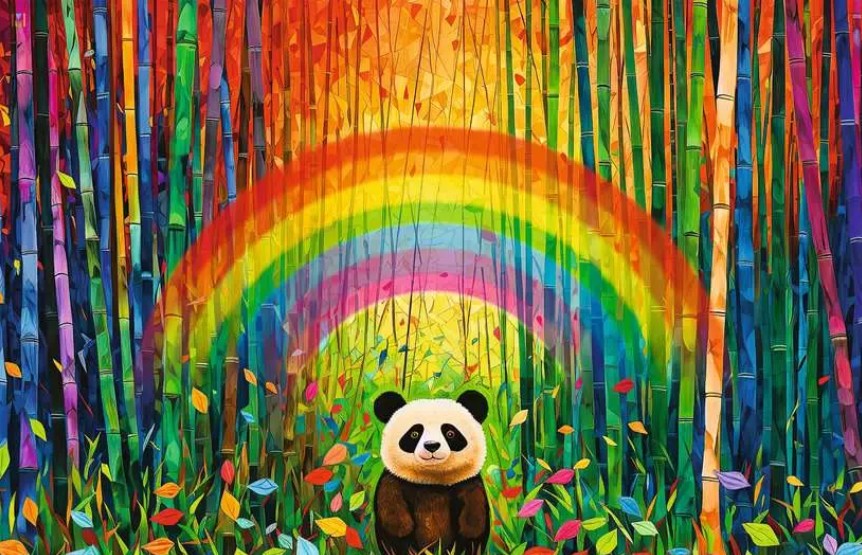 RAVENSBURGER CASSE-TÊTE 200 PIÈCES - PUZZLE MOMENTS - BAMBOO PANDA #12001322