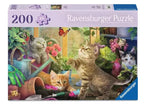 RAVENSBURGER CASSE-TÊTE 200 PIÈCES XL - CHATS EFFRONTÉS #12001735