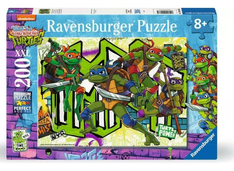 RAVENSBURGER CASSE-TÊTE 200 PIÈCES XXL - LES TORTUES INVINCIBLES ! - LES TORTUES NINJA #12004166
