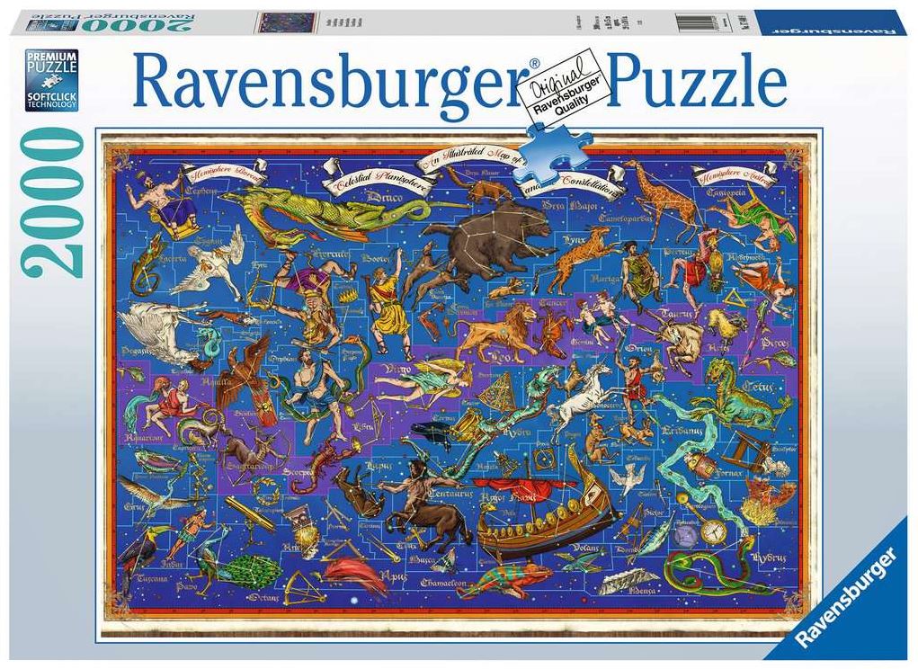RAVENSBURGER CASSE-TÊTE 2000 PIÈCES - CONSTELLATIONS #17440
