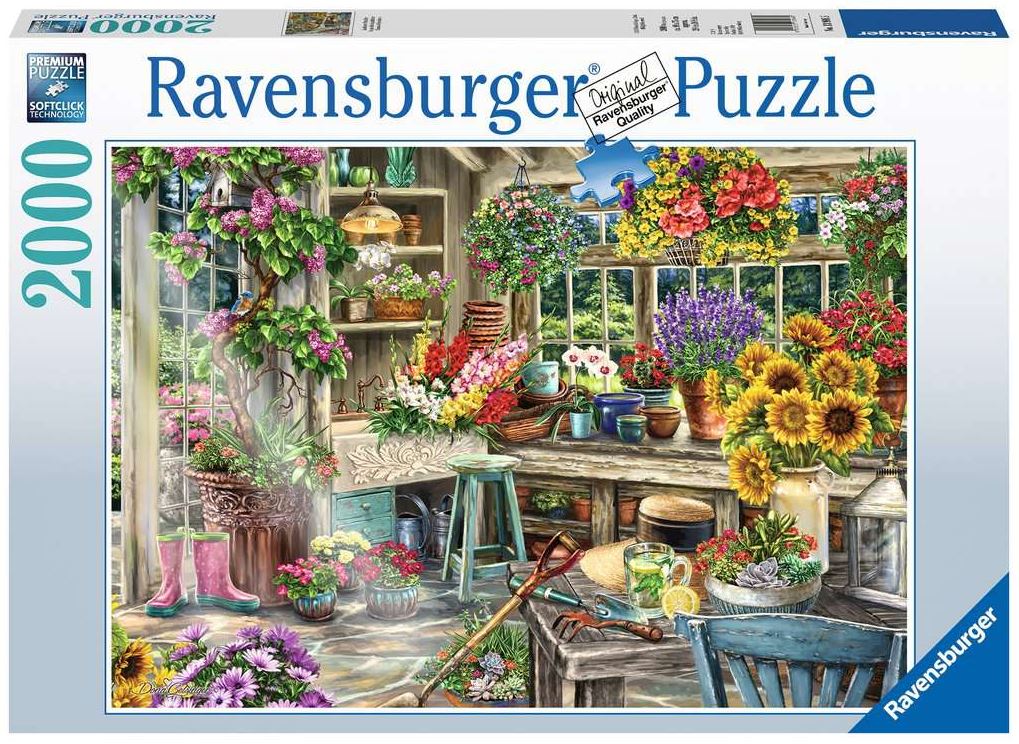 RAVENSBURGER CASSE-TÊTE 2000 PIÈCES - LE PARADIS DE JARDINIER #13996