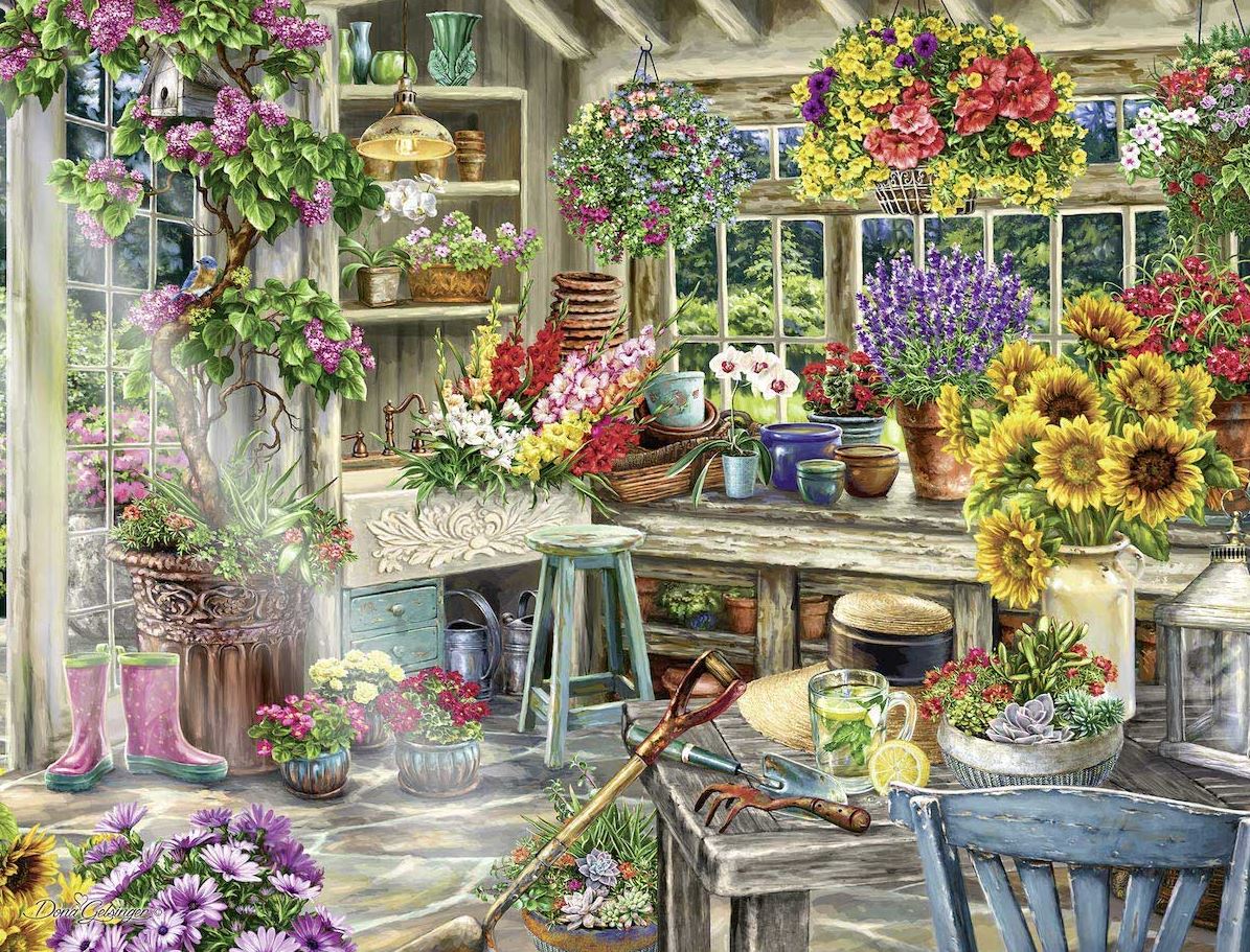 RAVENSBURGER CASSE-TÊTE 2000 PIÈCES - LE PARADIS DE JARDINIER #13996