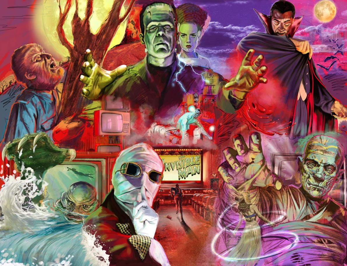 RAVENSBURGER CASSE-TÊTE 2000 PIÈCES - UNIVERSAL MONSTERS #12001341