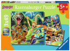 RAVENSBURGER CASSE-TÊTE 3 X 49 PIÈCES - SCOOBY DOO - LES 3 NUITS D'ÉPOUVANTE #05242