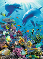 RAVENSBURGER CASSE-TÊTE 300 LARGES PIÈCES - MONDE SOUS-MARIN