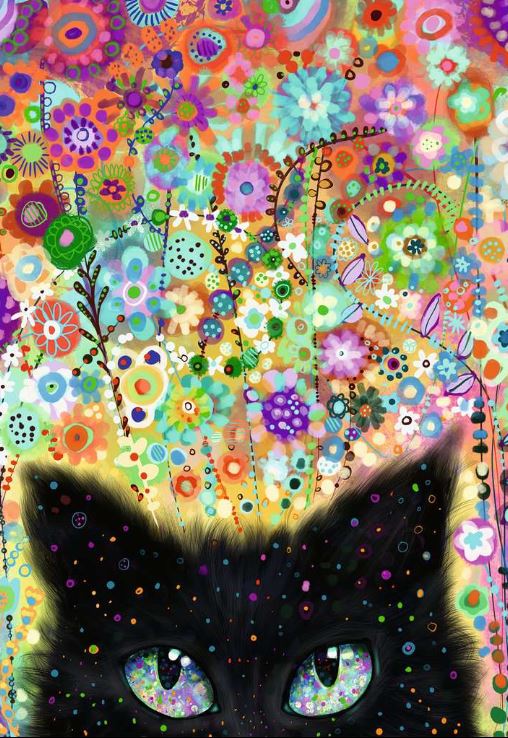 RAVENSBURGER CASSE-TÊTE 300 PIÈCES - PUZZLE MOMENTS : LE CHATON KALÉIDOSCOPIQUE #12001327