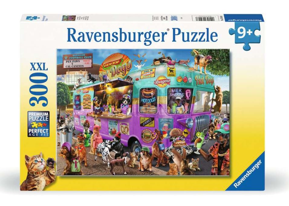 RAVENSBURGER CASSE-TÊTE 300 PIÈCES XXL - HOT DIGGITY CHIENS #13416