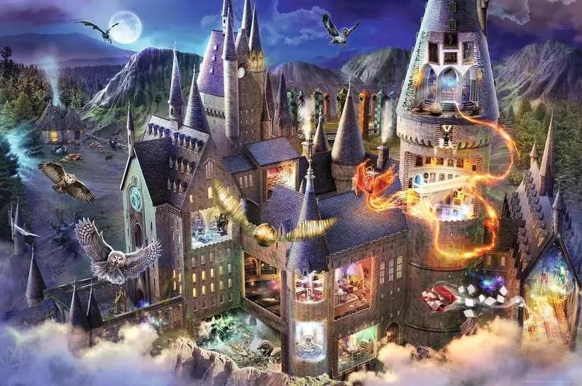 RAVENSBURGER CASSE-TÊTE 3000 PIÈCES - CHÂTEAU DE POUDLARD (HARRY POTTER) #17561