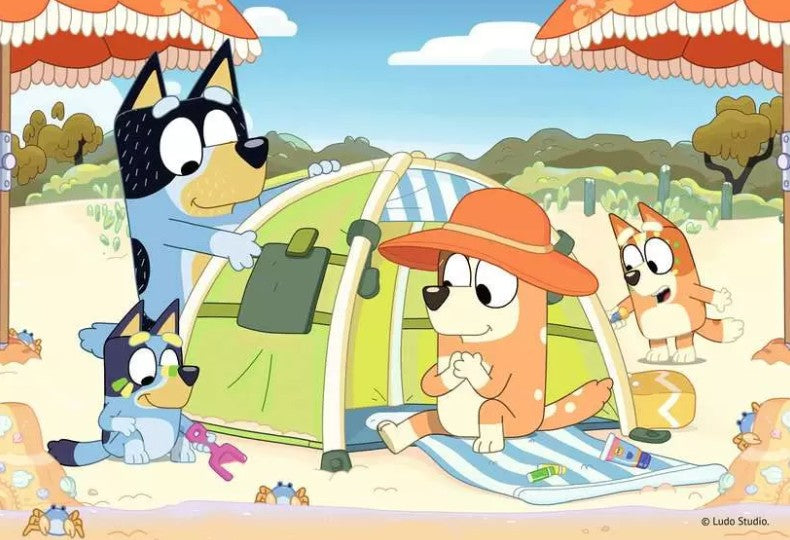 RAVENSBURGER CASSE-TÊTE 35 PIÈCES - BLUEY JOURNÉE À LA PLAGE #12004022