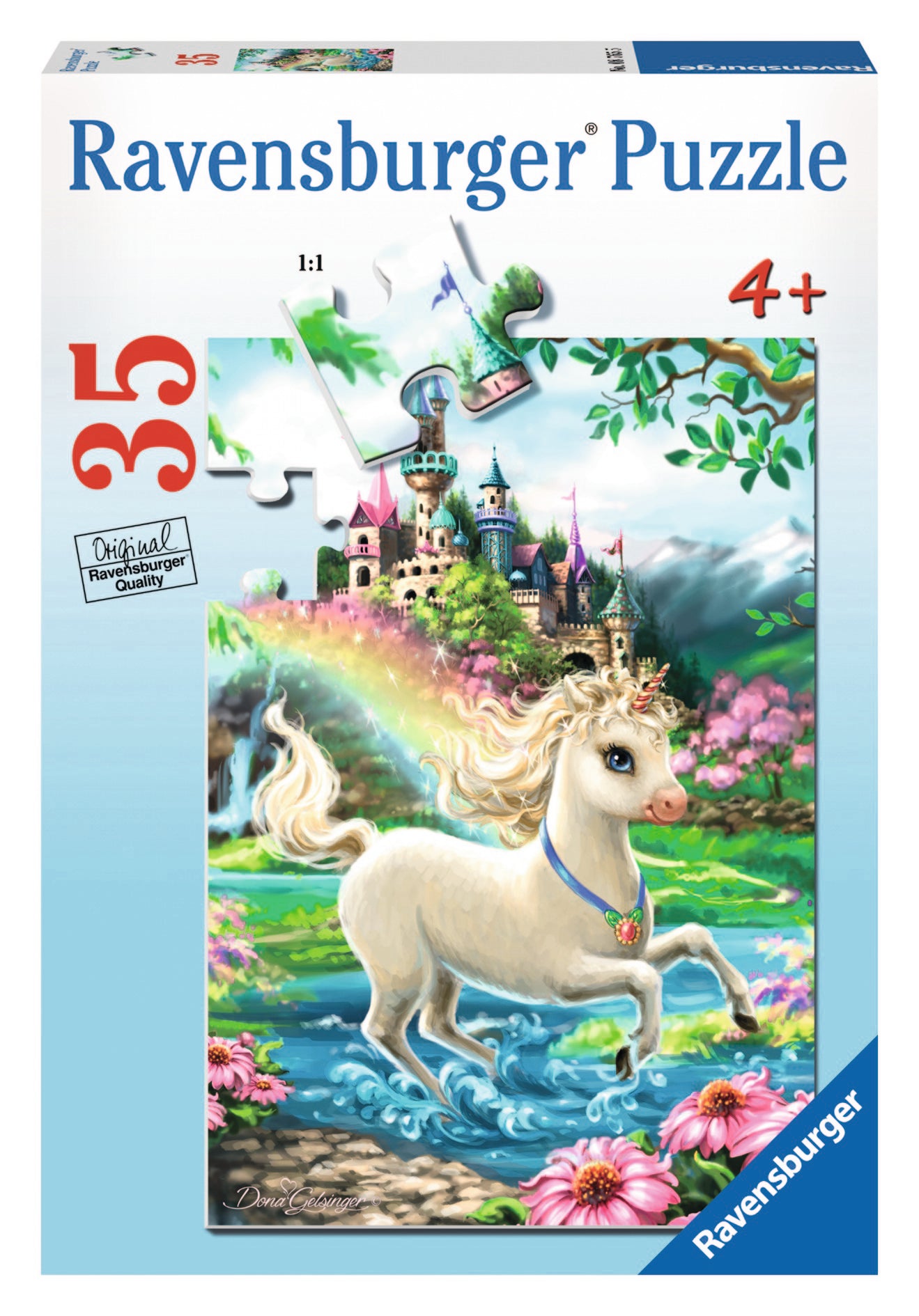 RAVENSBURGER CASSE-TÊTE 35 PIÈCES - CHÂTEAU DE LA LICORNE #08765