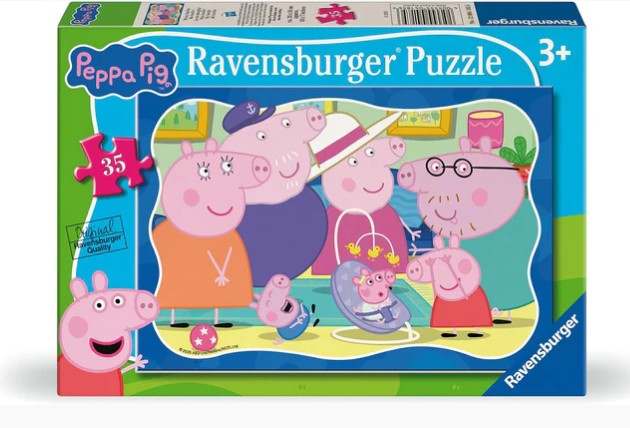 RAVENSBURGER JIGSAW PUZZLE 35 PIECES - PEPPA PIG #12004185