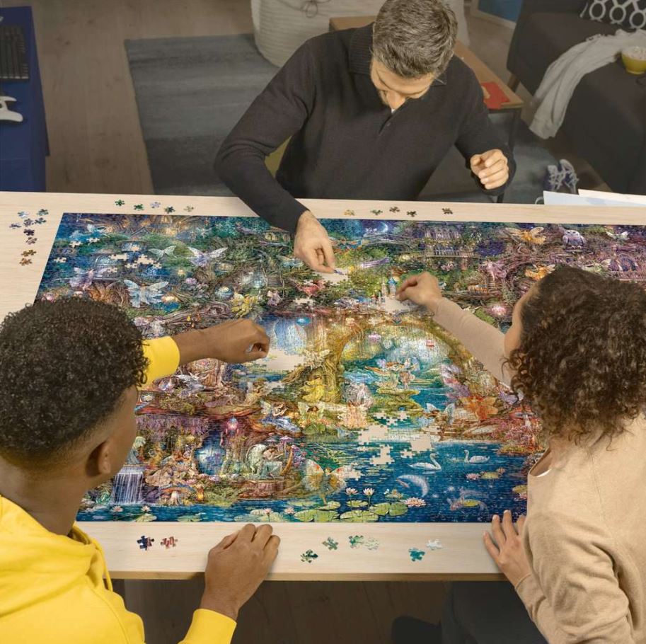 RAVENSBURGER CASSE-TÊTE 4000 PIÈCES - LE MONDE CACHÉ DES FÉES #12000810