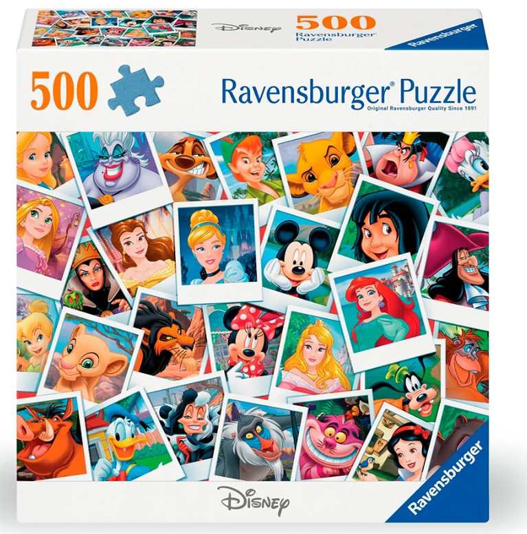 RAVENSBURGER CASSE-TÊTE 500 PIÈCES - PORTRAITS DISNEY #12001558