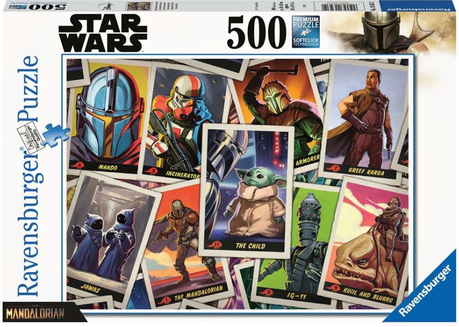 RAVENSBURGER CASSE-TÊTE 500 PIÈCES - STAR WARS À LA RECHERCHE DE L'ENFANT #12000216