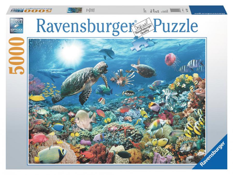 RAVENSBURGER JIGSAW PUZZLE 5000 PIECES - UNDER THE SEA #17426