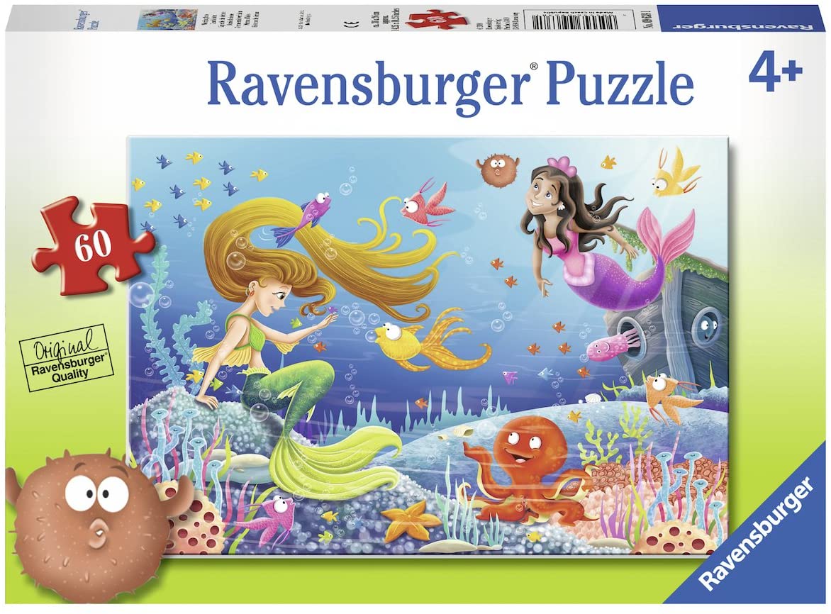 RAVENSBURGER PUZZLE 60 PIECES - UNDERWATER STORIES #09638