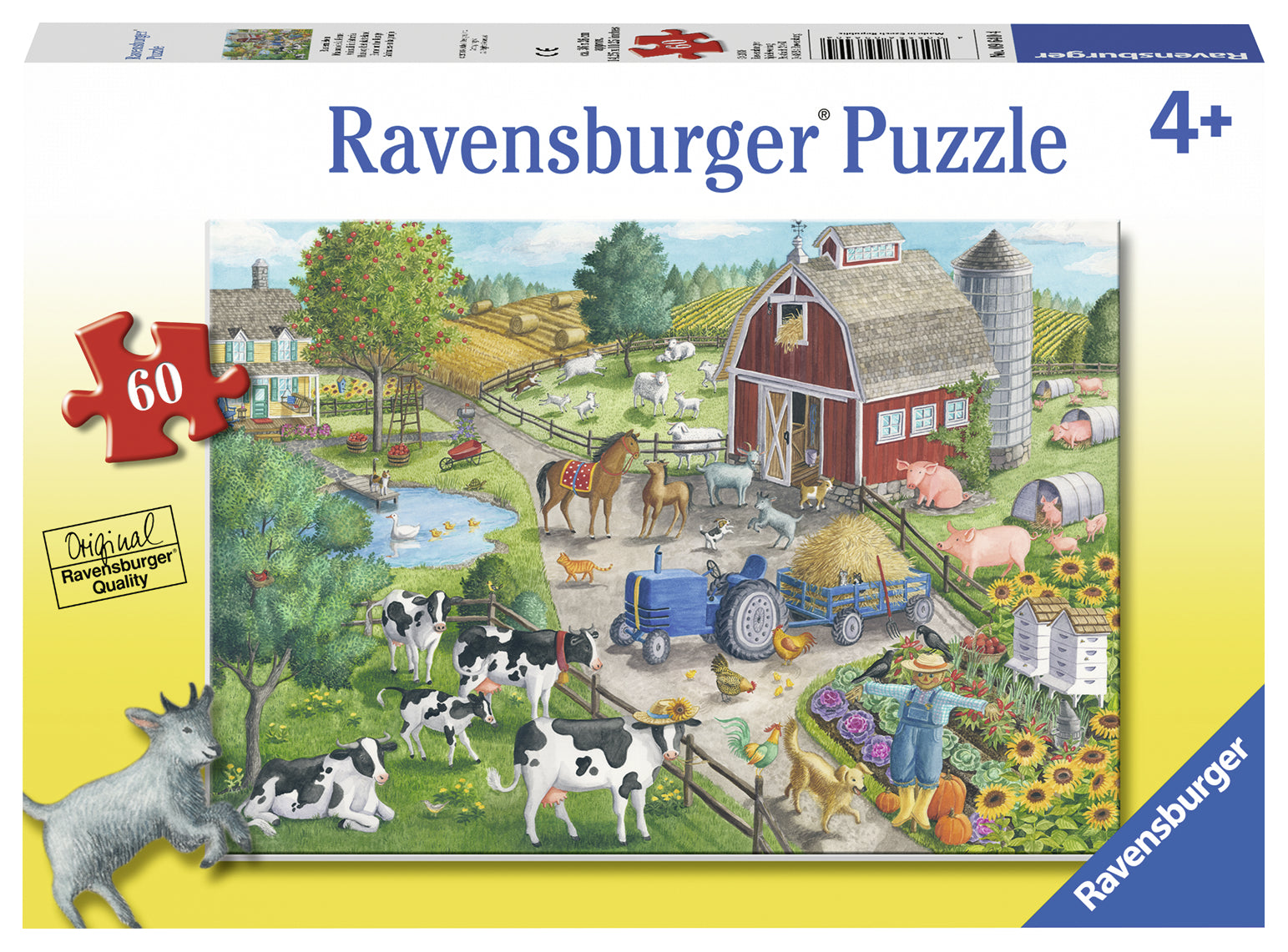 RAVENSBURGER CASSE-TÊTE 60 PIÈCES - MAISON DE LA FERME #09640