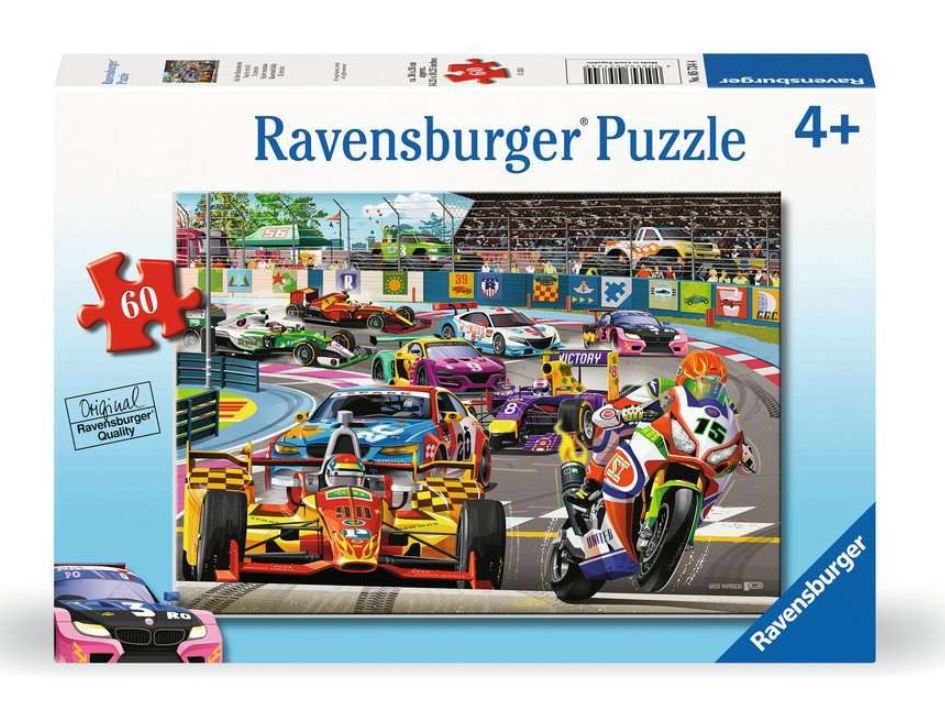 RAVENSBURGER CASSE-TÊTE 60 PIÈCES - RALLYE DE COURSE #05734