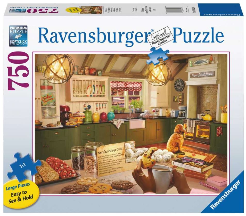 RAVENSBURGER CASSE-TÊTE 750 LARGES PIÈCES - CHARMANTE CUISINE #16942