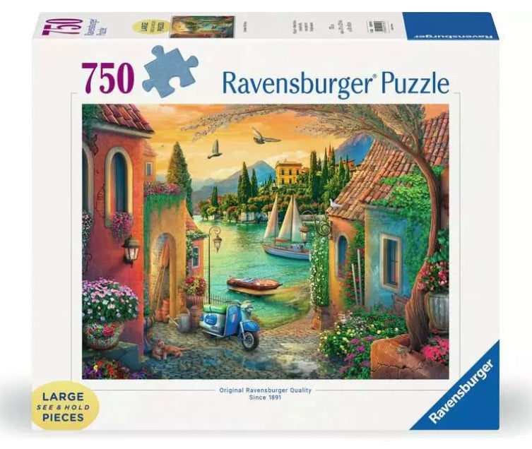 RAVENSBURGER CASSE-TÊTE 750 PIÈCES - VUES DE VILLAS EUROPÉENNES #12001516