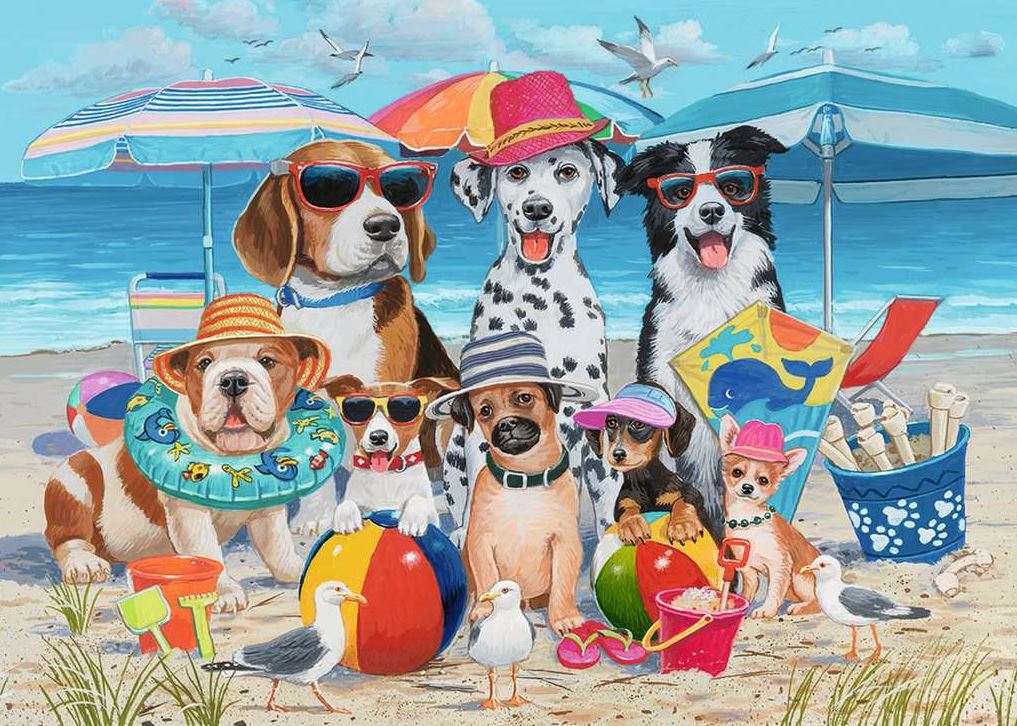 RAVENSBURGER CASSE-TÊTE DE 35 PIÈCES - BEACH BUDDIES #05732