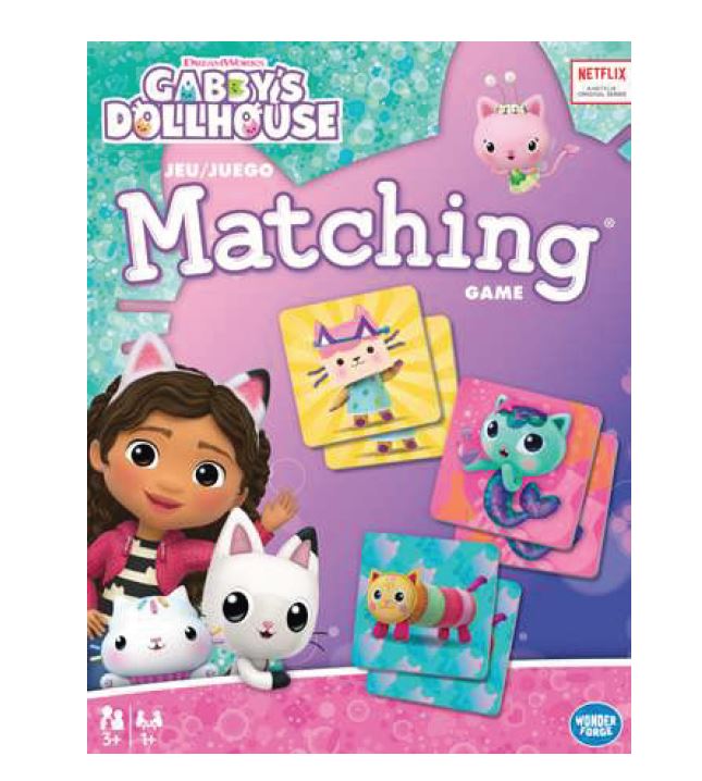 RAVENSBURGER - GABBY'S DOLLHOUSE MATCHING MEMORY GAME
