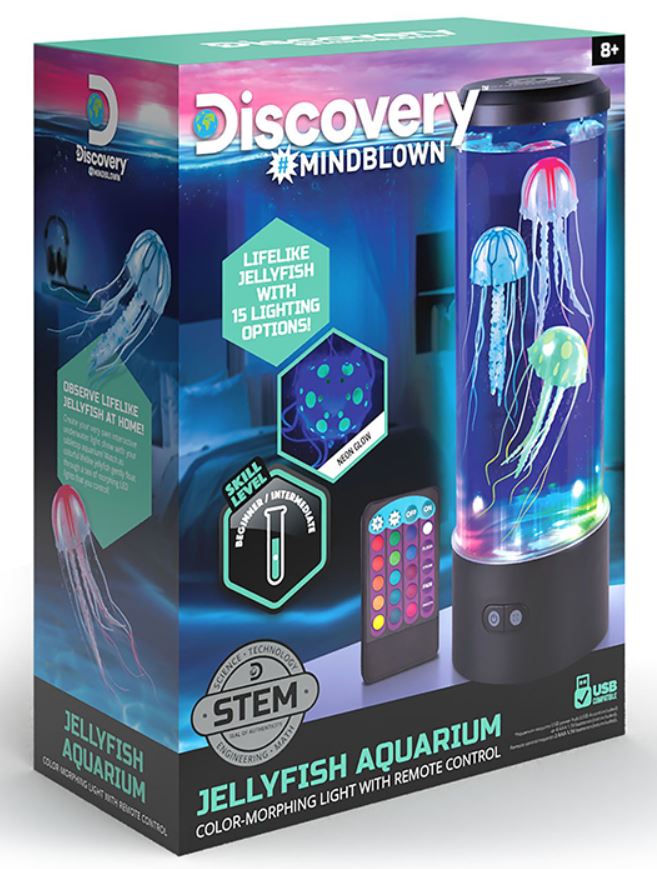 DISCOVERY - LAMPE AQUARIUM DE MÉDUSES
