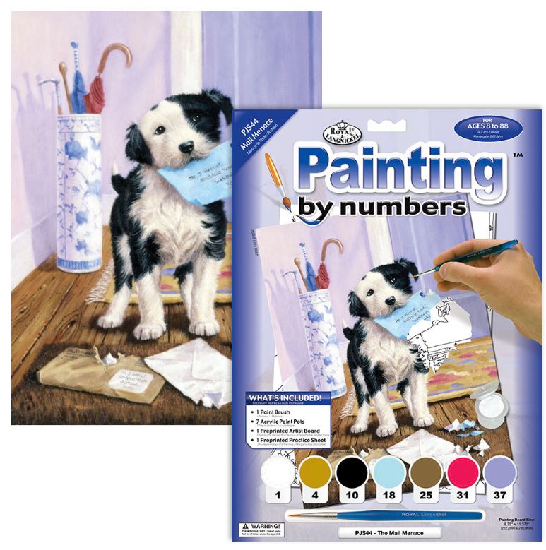JUNIOR PAINT BY NUMBERS SMALL - THE MAIL THREAT