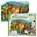 JUNIOR LARGE PAINT BY NUMBERS - MARE AND FOAL