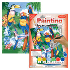 JUNIOR PAINT BY NUMBERS - TROPICAL BIRDS