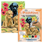 PAINT BY NUMBERS JUNIOR SMALL - LABRADOR PUPPIES