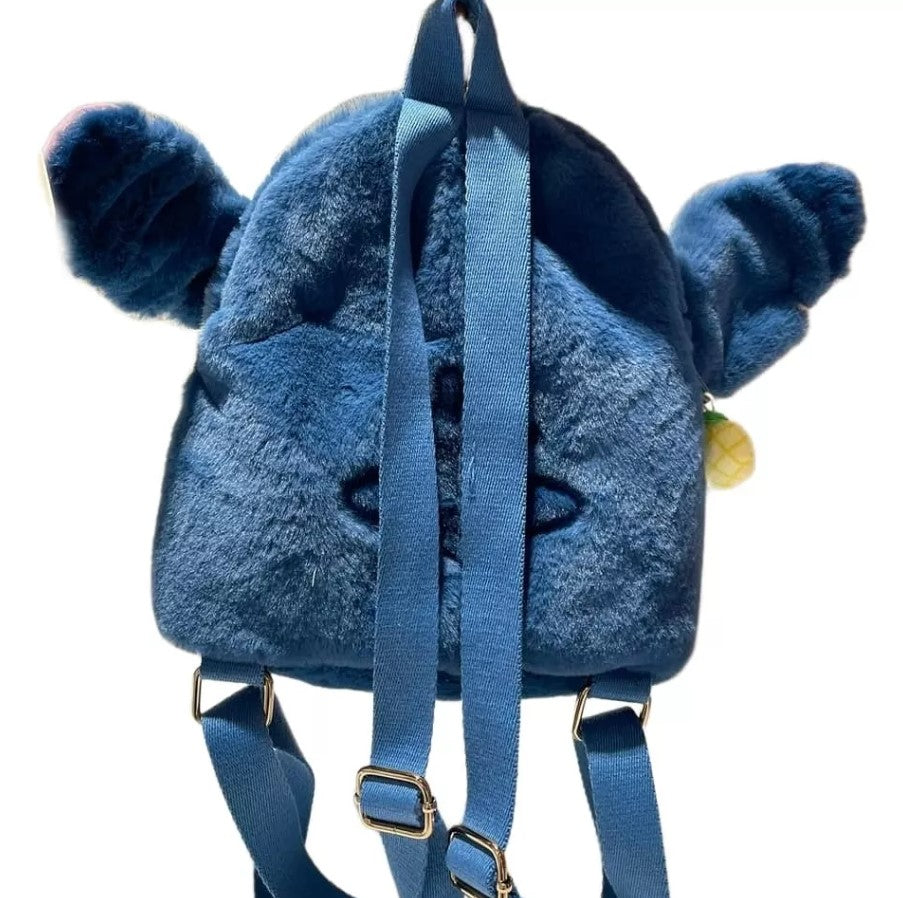 SAC À DOS EN PELUCHE - STITCH
