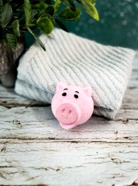BOMBE DE BAIN CHOOKIE - MINI HISTOIRE DE JOUETS BANKY (HAMM COCHON ROSE) 45G