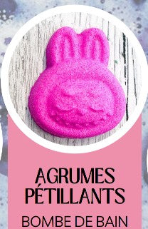 BOMBE DE BAIN CHOOKIE - MINI LABOUBOU ROSE (LABUBU) 40G