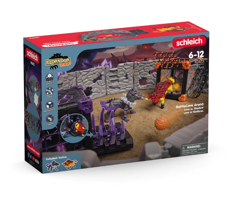 SCHLEICH - BATTLECAVE ARENA: LAVE VS TÉNÈBRES #42673 *EXCLUSIF À CHICOUTIMI*