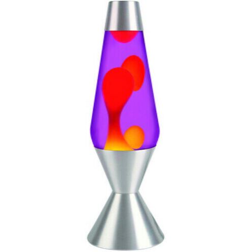 LAVA LAMPE 16.3" JAUNE ET VIOLET