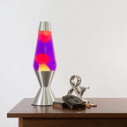 LAVA LAMPE 16.3" JAUNE ET VIOLET