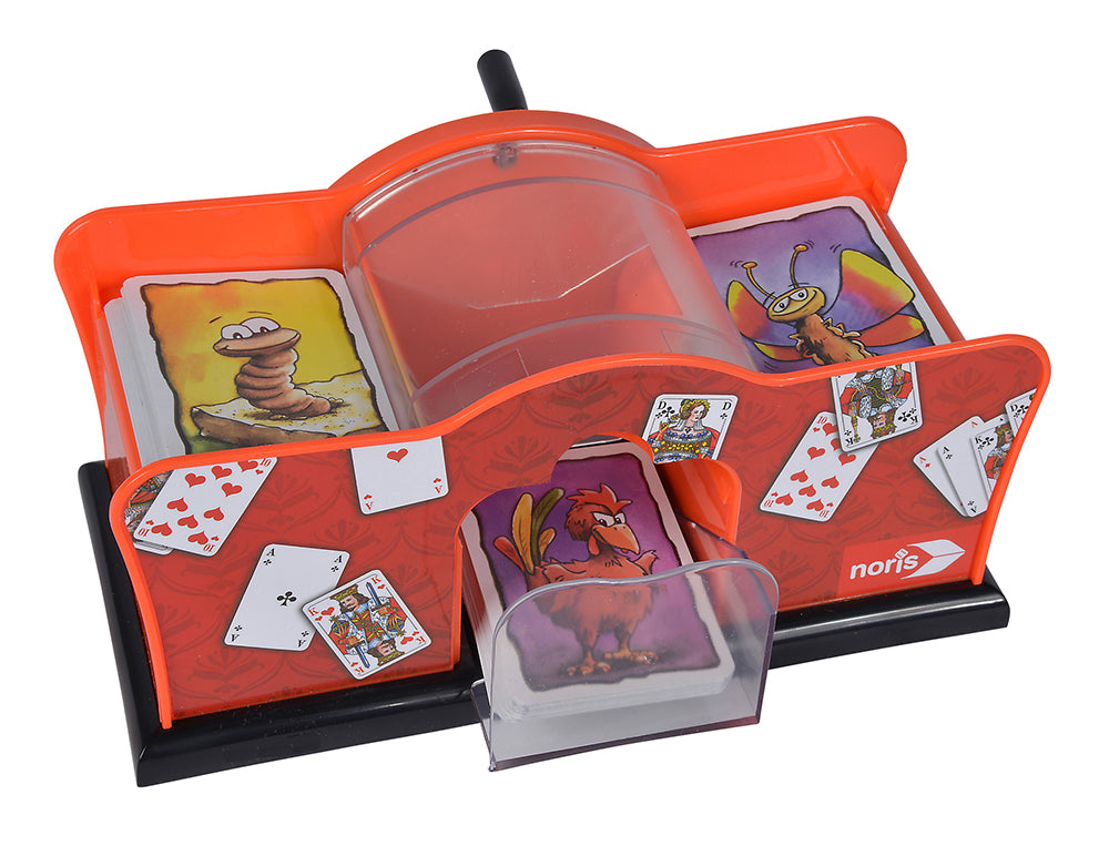 NORIS - MANUAL CARD SHUFFLER FOR 2 DECKS OF CARDS