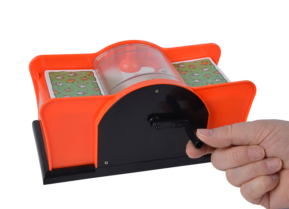 NORIS - MANUAL CARD SHUFFLER FOR 2 DECKS OF CARDS