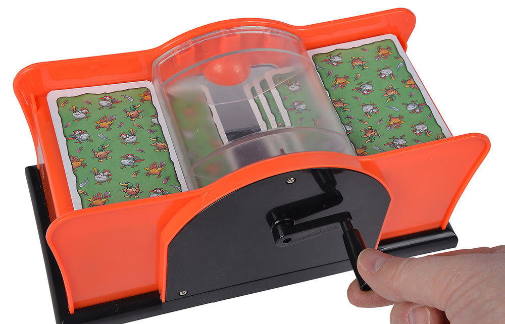 NORIS - MANUAL CARD SHUFFLER FOR 2 DECKS OF CARDS