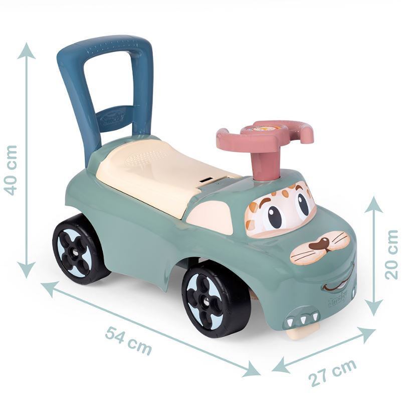 LITTLE SMOBY - PORTEUR 2 EN 1 AUTO