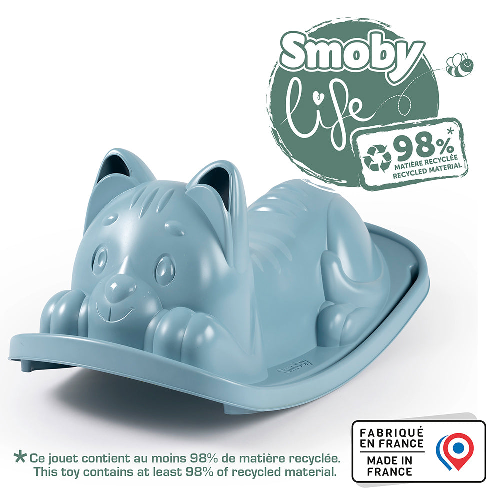 SMOBY LIFE - ROCKING CHAIR - BLUE CAT