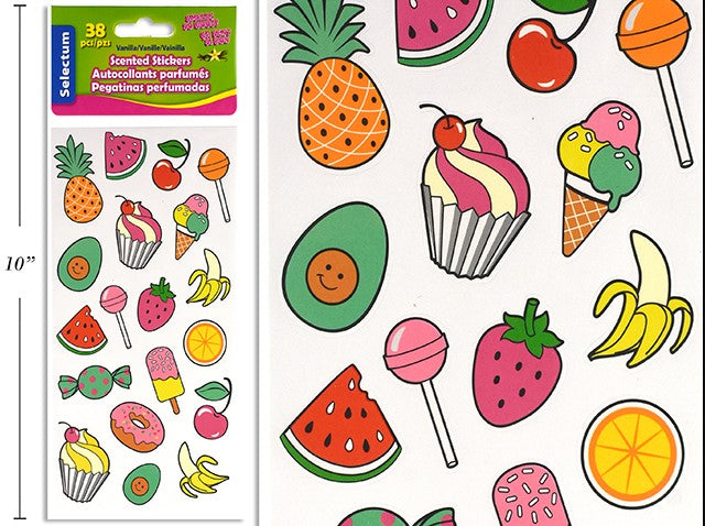 VANILLA SCENTED STICKERS