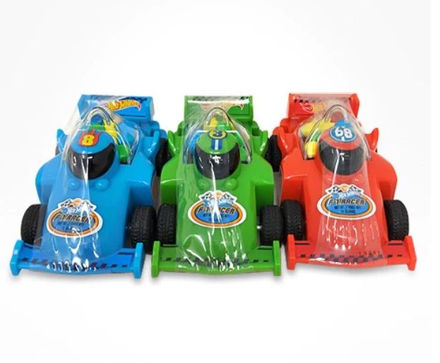 BONBON COUREUR DE FORMULE 1 "HOT WHEELS" ASST