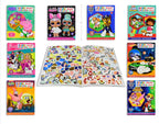 ACTIVITY BOOK - STICKER BY NUMBER ASST