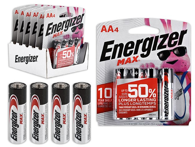 PILES ENERGIZER MAX AA - 4X