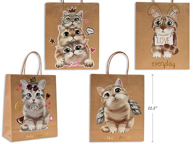 SAC CADEAU MOYEN - DESIGN CHATS ASST