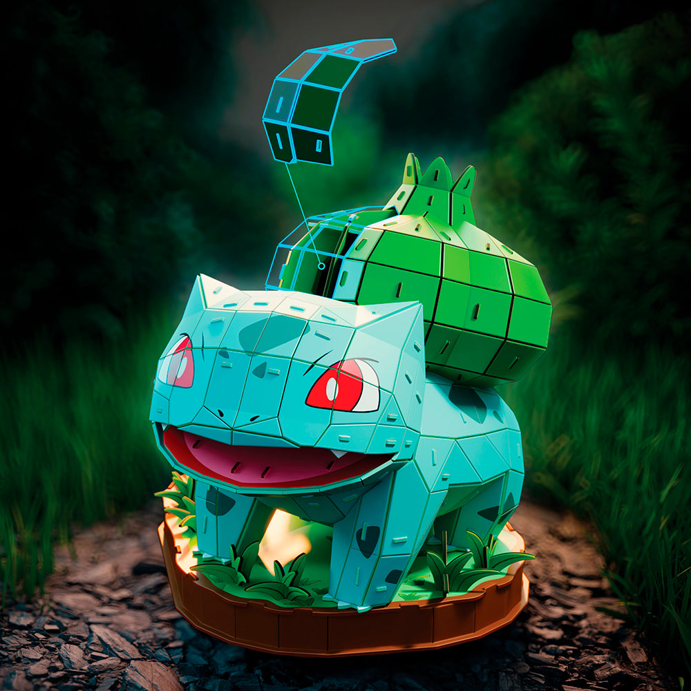 4D BUILD - BULBASAUR (POKÉMON)