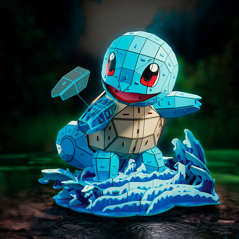 4D BUILD - SQUIRTLE (POKÉMON)