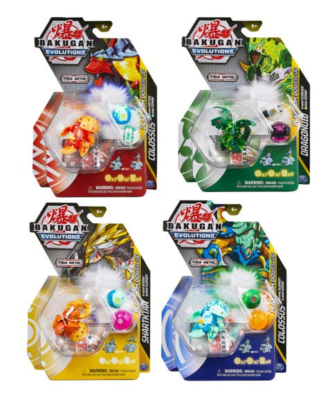 BAKUGAN - DEUX BALLES - SÉRIE PLATINUM POWER UP ASST
